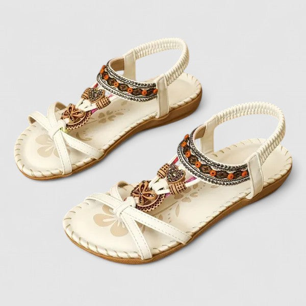 Durable women's health sandals, offering superior arch and foot support for comfortable, stylish summer outings.
