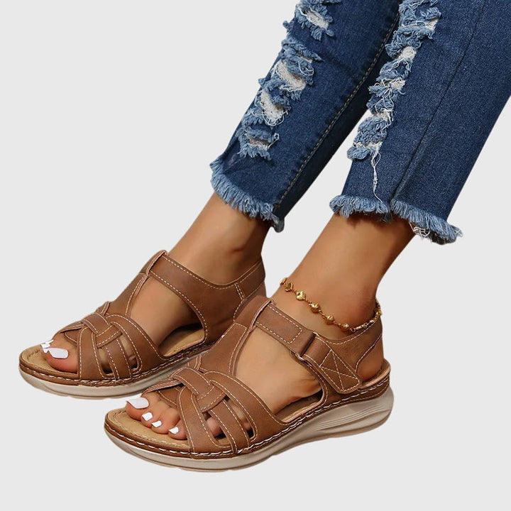 Women's orthopedic sandals with arch support for all-day comfort. Perfect for summer and casual wear.
