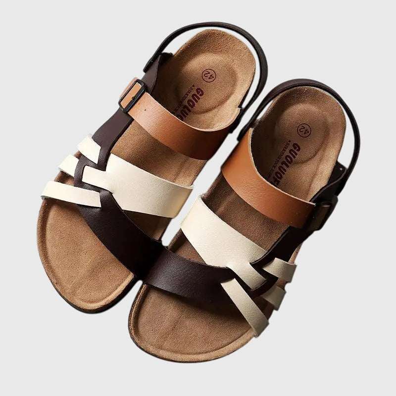 Women's orthopedic sandals with arch support for superior all-day comfort. Ideal summer footwear.