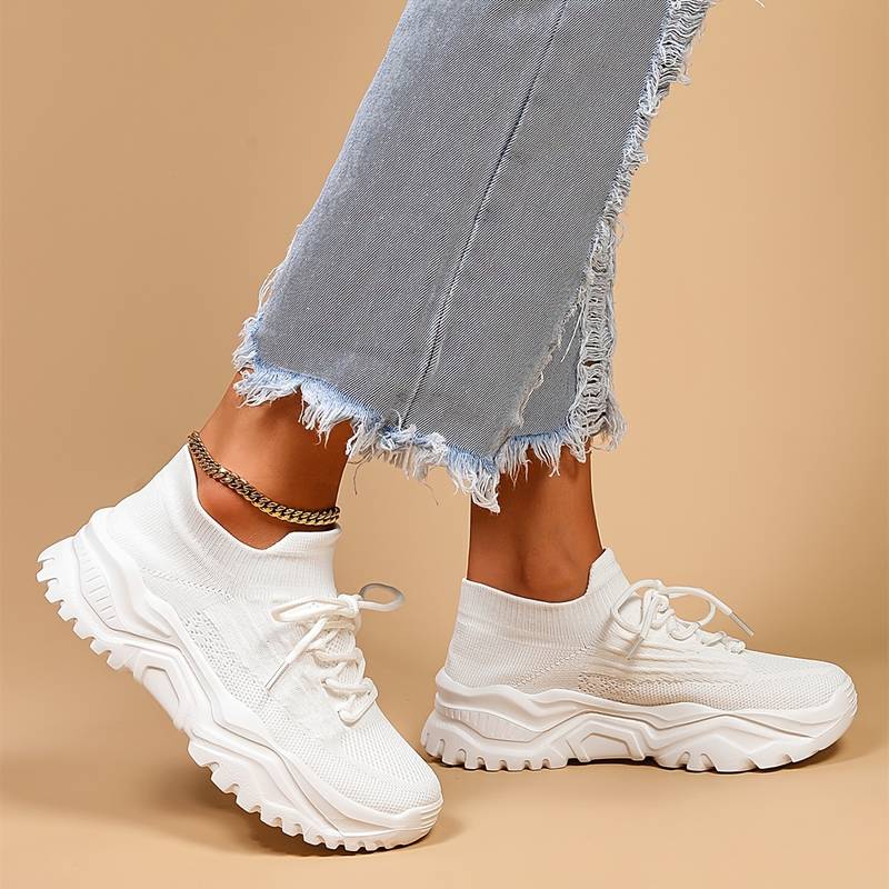 Stylish slip-on orthopedic footwear for women, designed for stability.