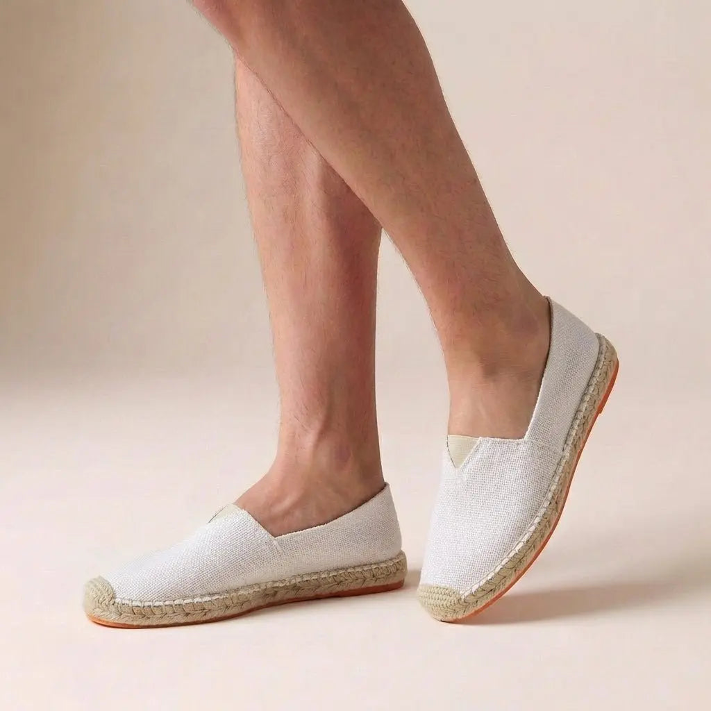 Stylish women's slip-on espadrilles, easy wear casual shoes with orthopedic comfort for daily activities.