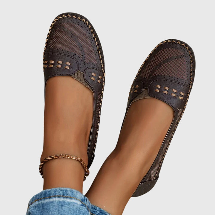 Stylish women's orthopedic loafers, perfect for casual wear and ultimate foot comfort.