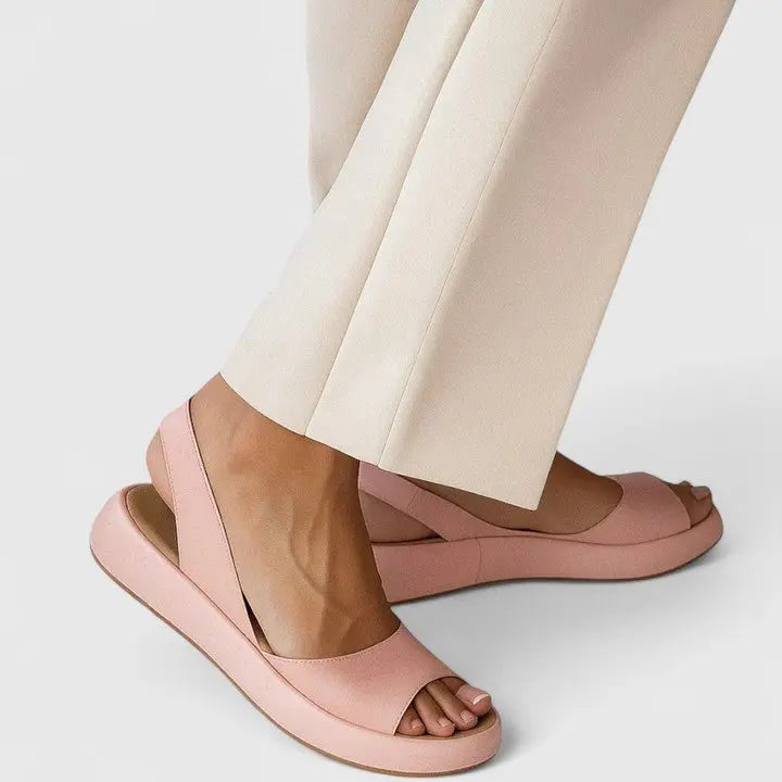 Women's orthopedic slip-on sandals with cushioned support for ultimate summer comfort.
