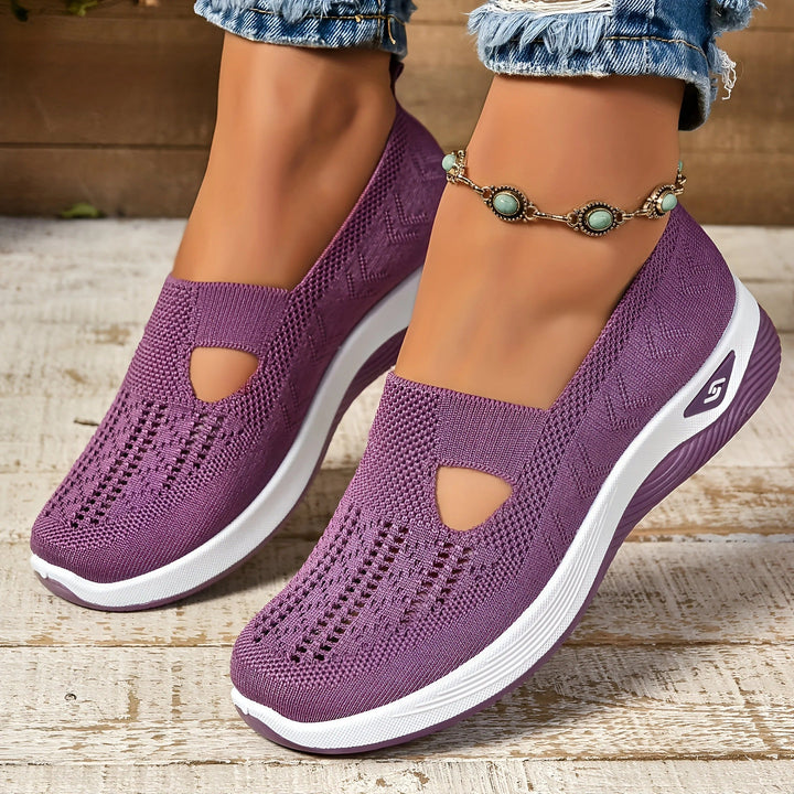 Versatile women's slip-on comfort shoes with orthopedic features, providing excellent support for casual & daily wear.