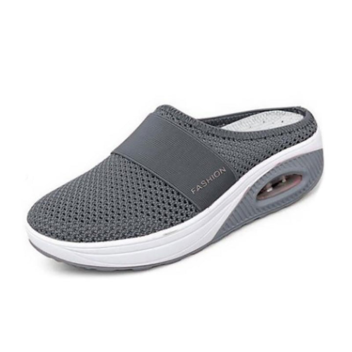 Women's orthopedic slip-on shoes. Air cushion, arch support & easy wear for ultimate foot comfort.