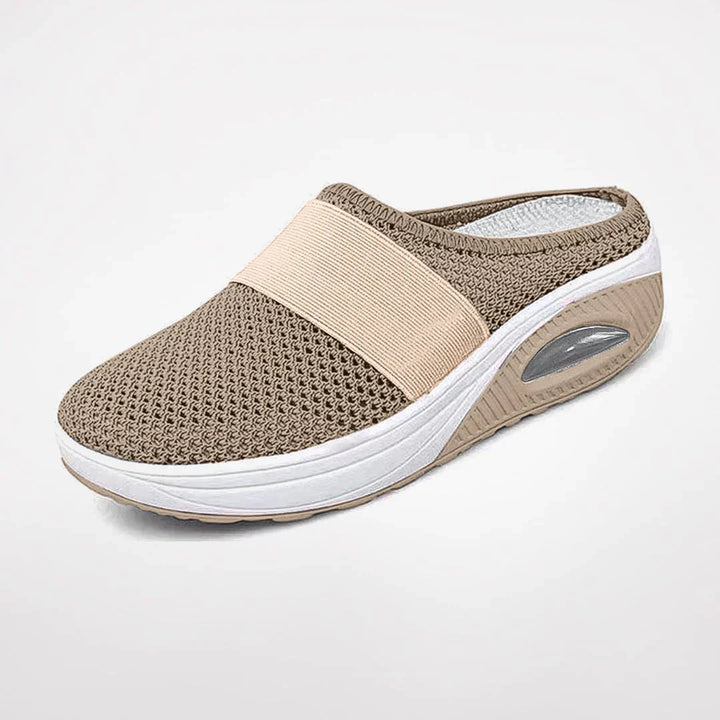 Stylish comfort footwear for women: Alpenrose mode orthopedic slippers designed for pain-free walking.