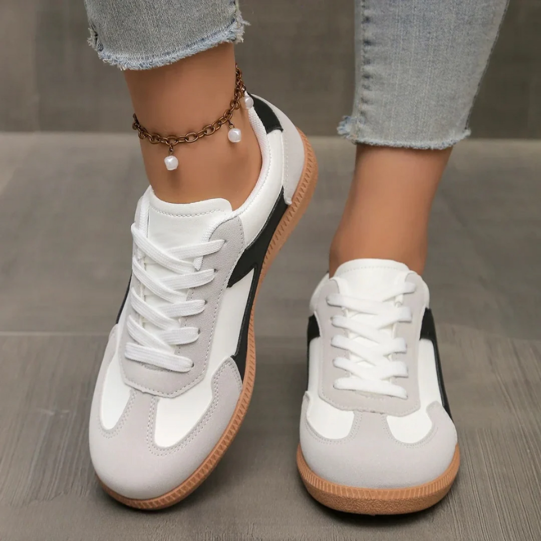 Women's orthopedic sneakers with arch support for all-day comfort. Ideal walking shoes for daily wear & foot health.