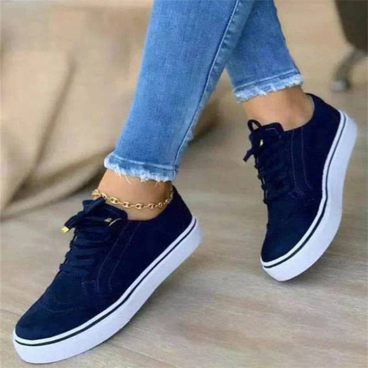Women's athletic orthopedic platform sneakers with advanced arch support for active comfort and style.