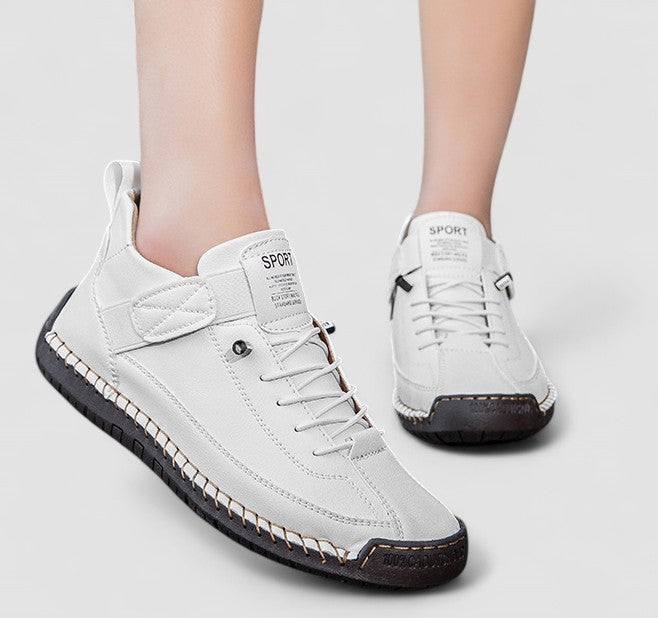 Comfortable women's strap sneakers, cushioned for daily wear and easy slip-on.