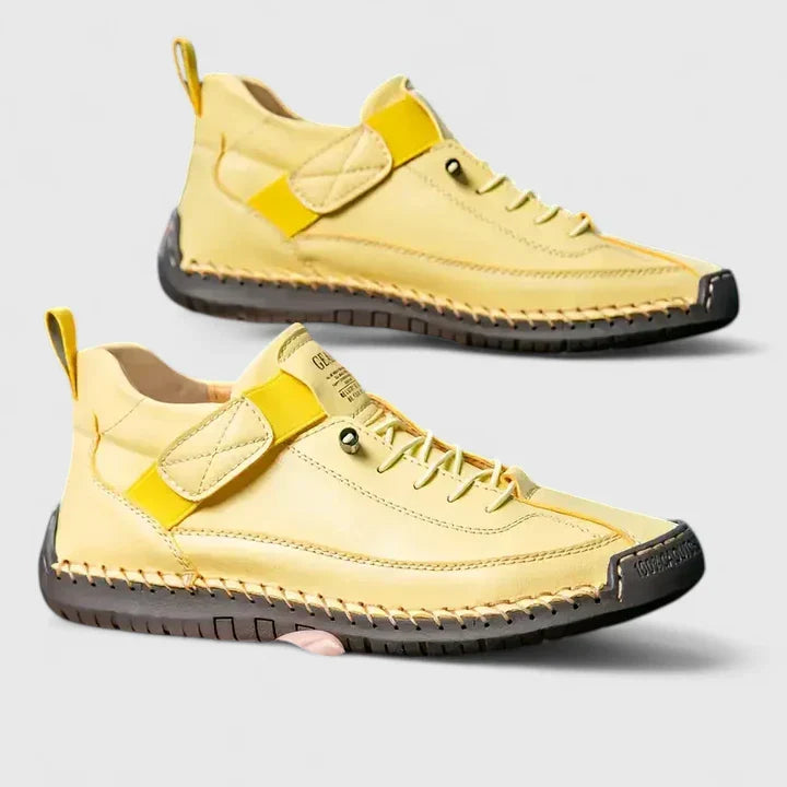 Stylish women's strap sneakers, offering orthopedic arch support for active comfort.