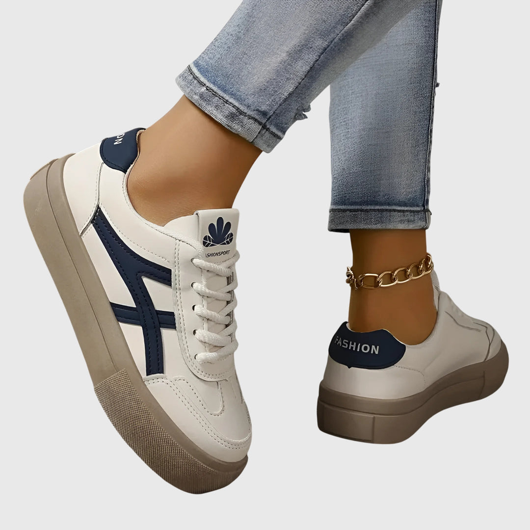 Stable women's orthopedic sneakers with superior foot support for walking & active lifestyles. All-day comfort.