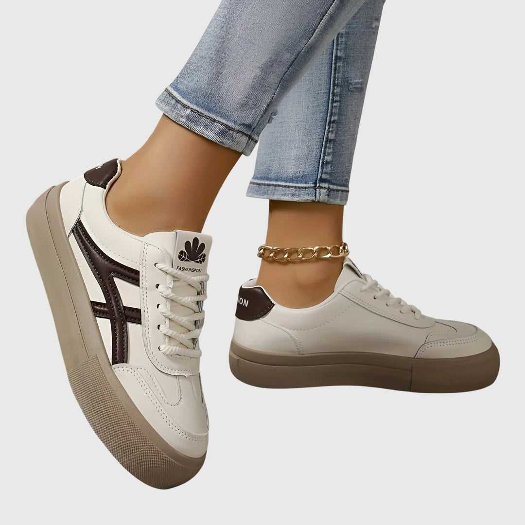 Comfortable women's trainers offering pain relief & foot support. Perfect for everyday wear & active living.