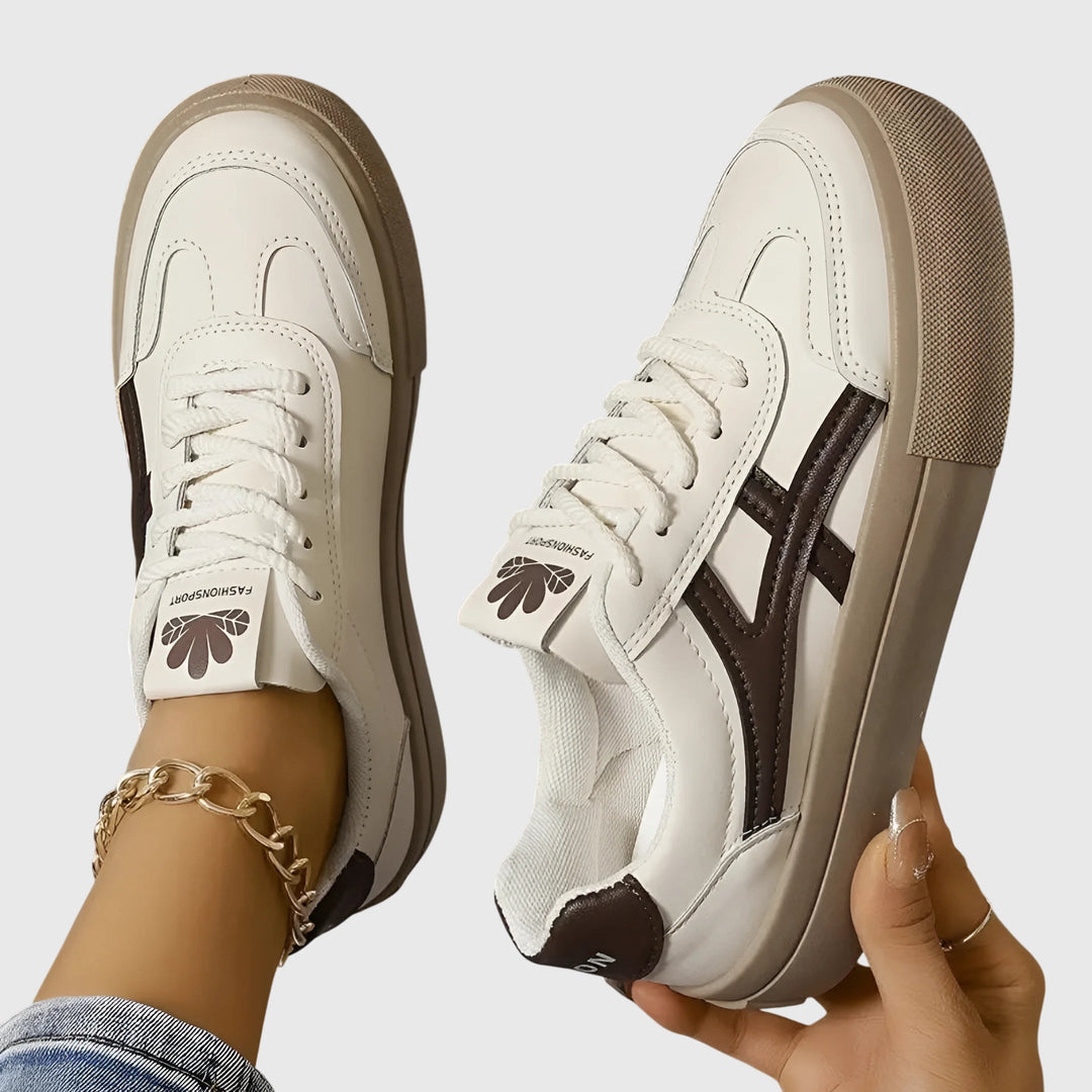 Comfortable & stable women's orthopedic trainers. Stylish sneakers providing pain relief & foot support.