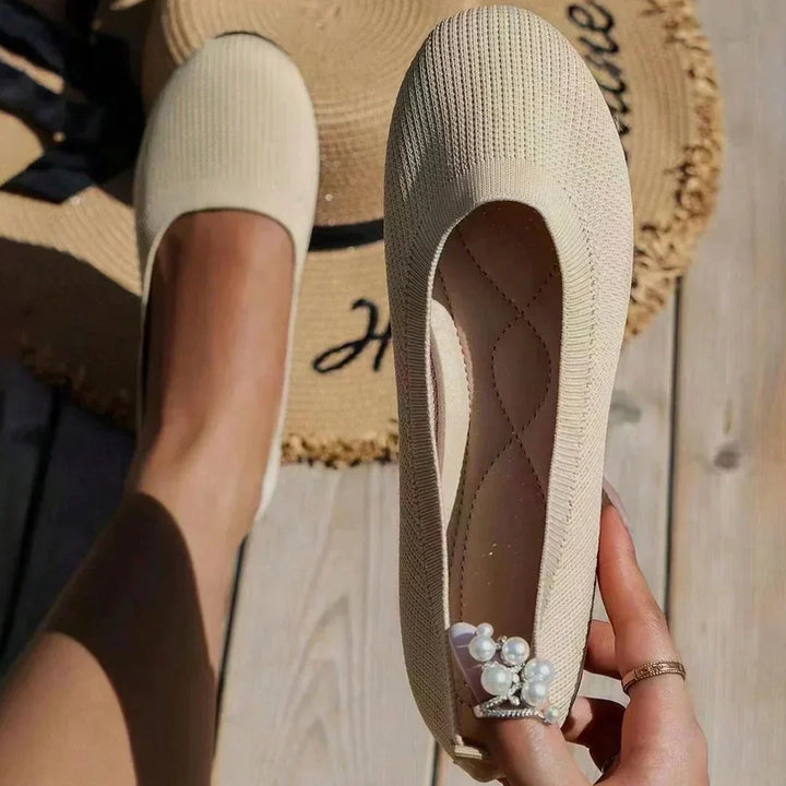 Soft sole women's walking shoes, orthopedic, breathable, anti-slip, perfect for daily comfort & support.