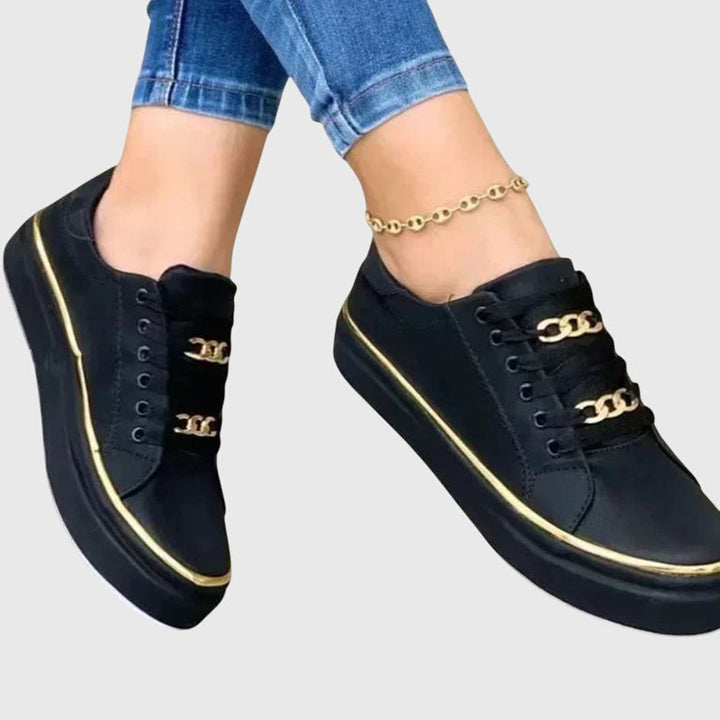 Ergonomic women's orthopedic comfort shoes, providing arch support & all-day comfort for walking & daily wear.