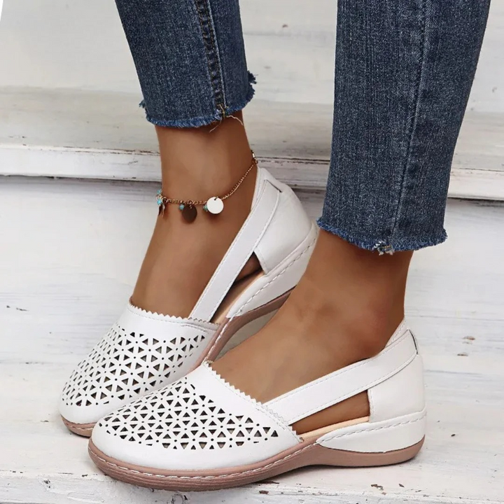 Women's orthopedic walking shoes providing ultimate comfort and arch support for daily wear.