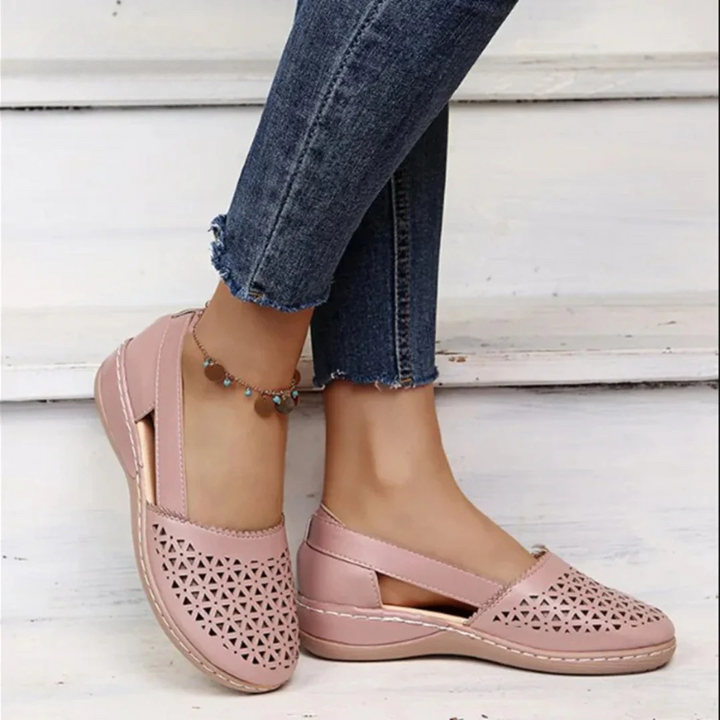 Women's orthopedic walking shoes featuring arch support and a lightweight design for ultimate comfort.