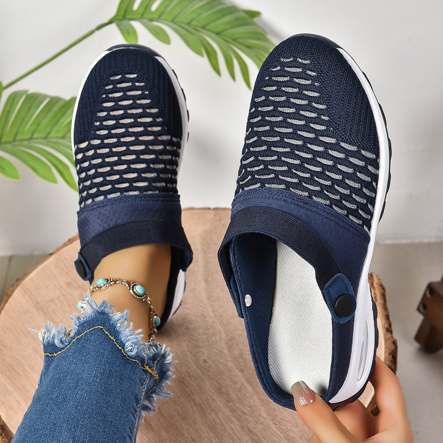 Ergonomic women's walking shoes with orthopedic design & air cushion for pain relief, ideal for casual and active wear.