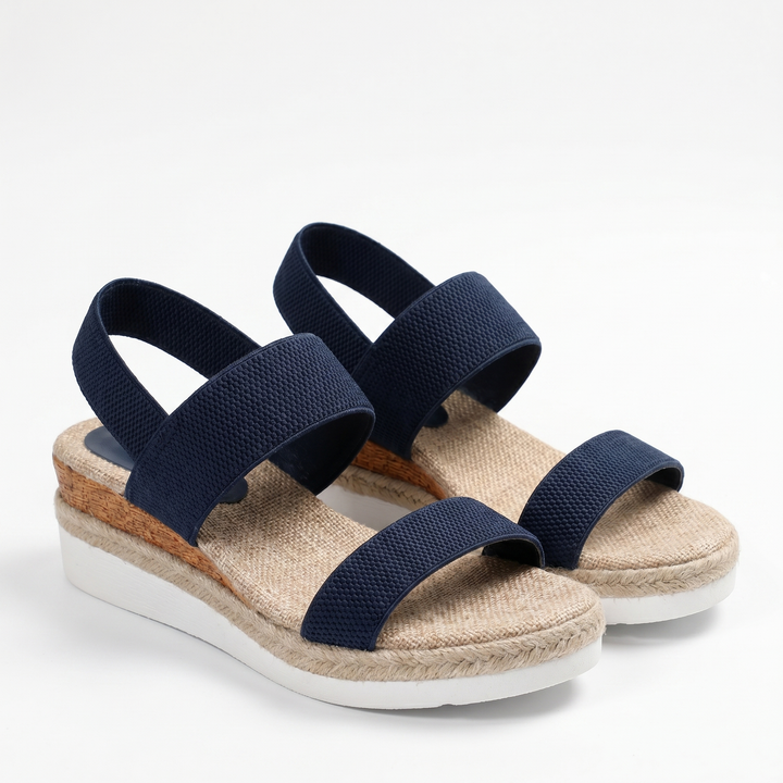 Stylish orthopedic sandals for women, featuring arch support and cushioned design.
