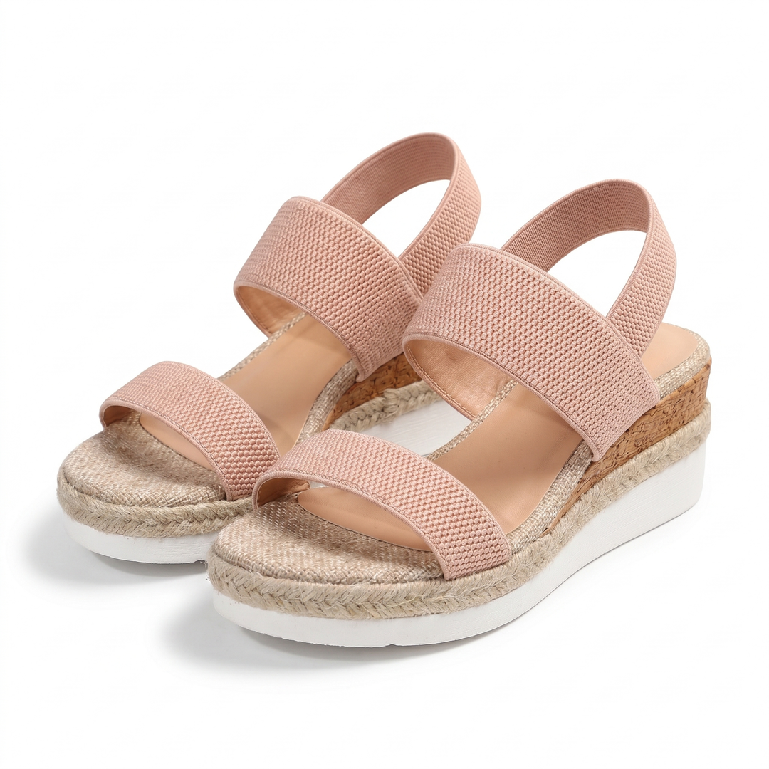 Supportive women's summer sandals, orthopaedic design for all-day comfort.