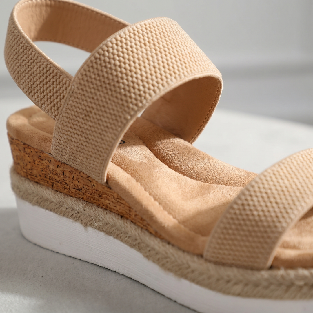 Open-toe women's orthopaedic sandals, perfect casual summer footwear.