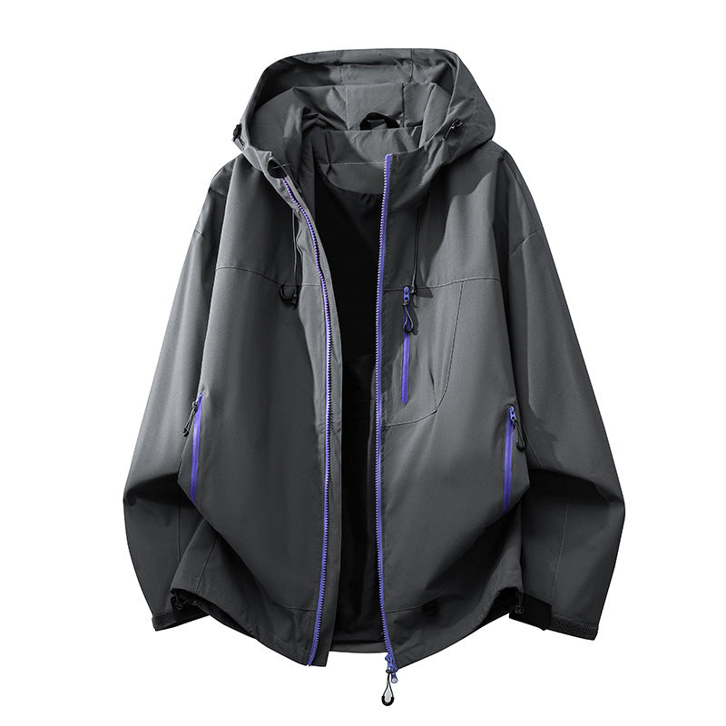 Durable women's windproof jacket. Ideal for outdoor activities like hiking & daily activewear.