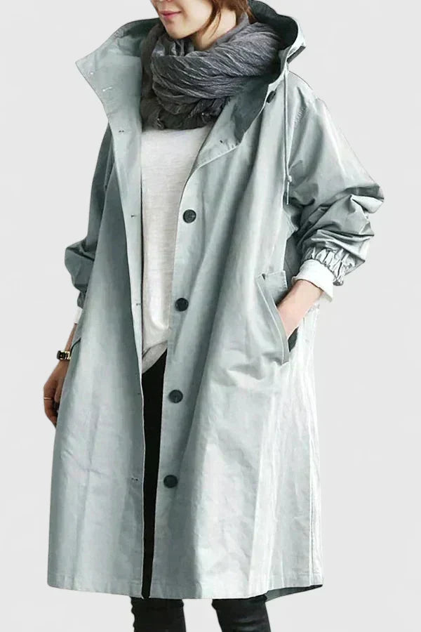 Women's oversized comfortable coat, perfect for versatile fall/winter fashion and outerwear.