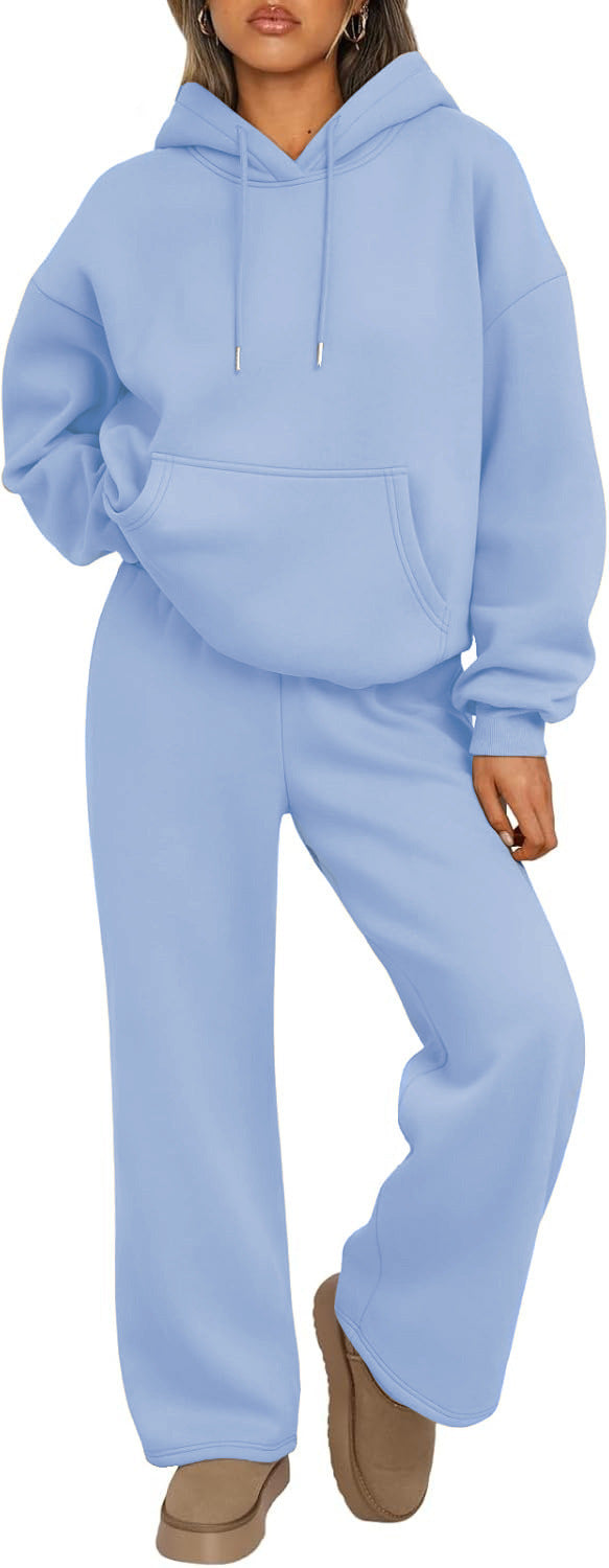 Chic and cozy women's loungewear set, combining fashion with ultimate comfort.
