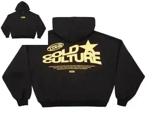 Trendy women's long-sleeve oversized graphic hoodie. Comfortable, relaxed fit streetwear with a bold statement print.