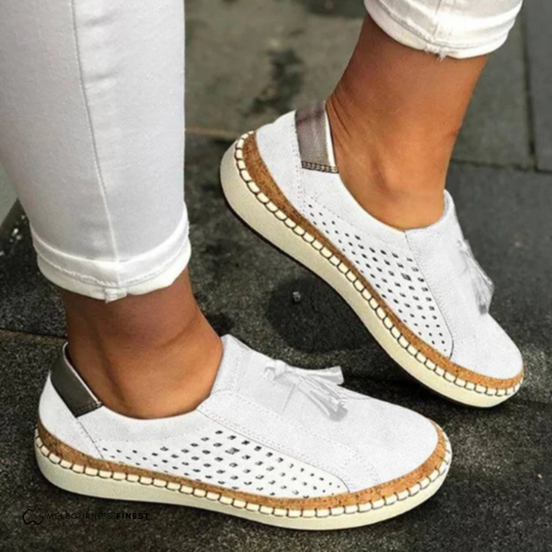 Lightweight and breathable women's slip-on orthopedic sneakers for ultimate comfort.