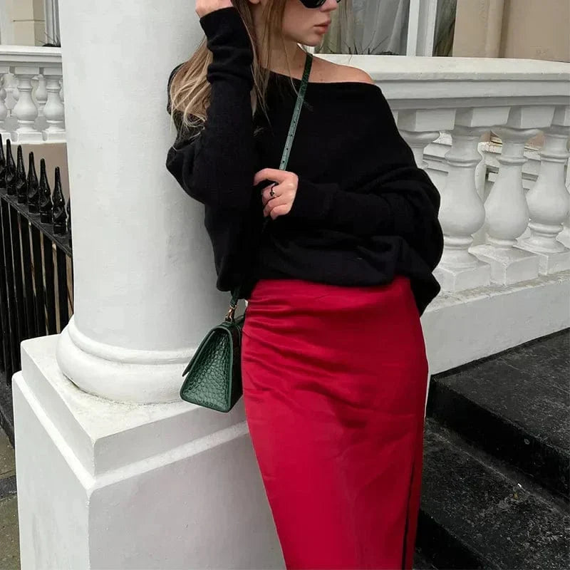 Timeless comfort women's loose sweater, cozy knit for all-day wear & everyday style.