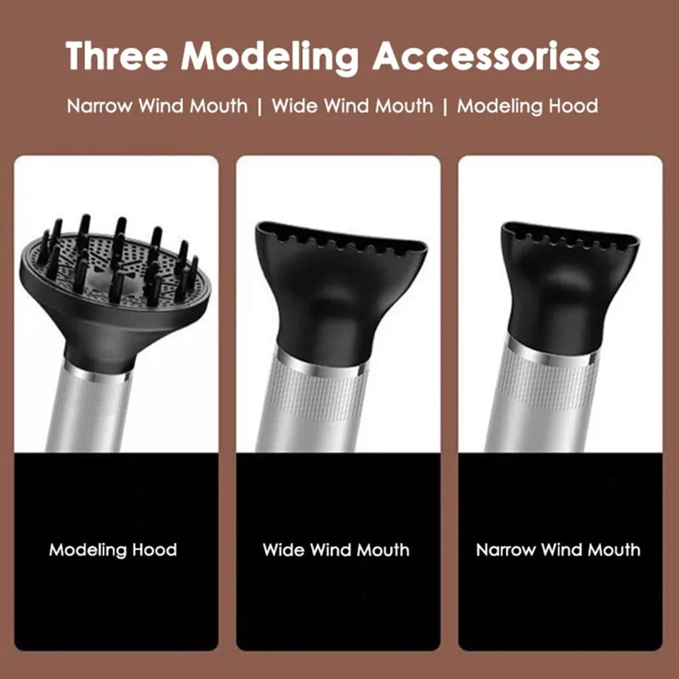 Detail shot of the powerful motor in the Women's Ionic Hair Dryer, ensuring fast and efficient drying.