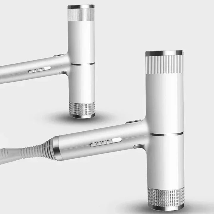 Ionic hair dryer with ceramic technology, ensuring fast drying and silky, smooth hair.