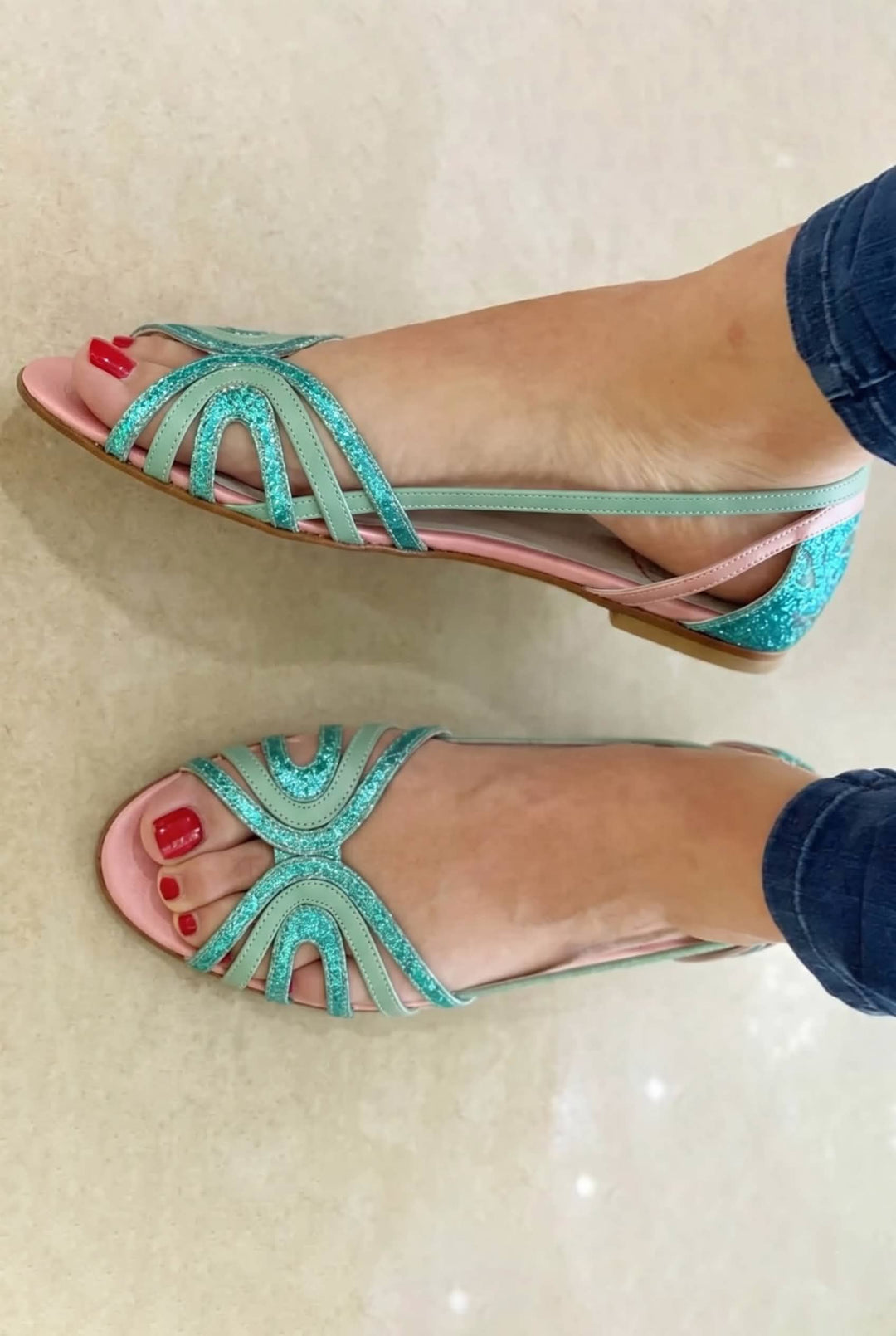 Elegant women's comfort sandals, providing radiant style & easy slip-on wear for summer adventures. Perfect for walking.