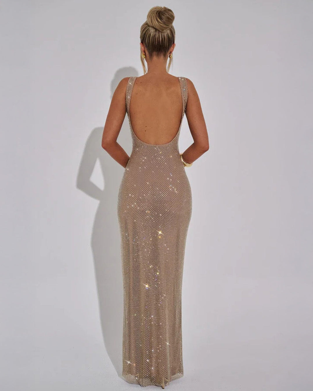 Luxury embellished evening gown, perfect for weddings