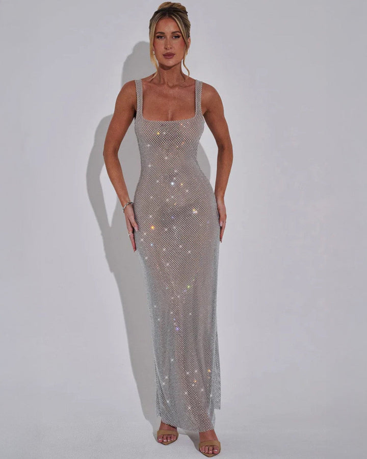 Glamorous maxi dress for women, perfect for parties