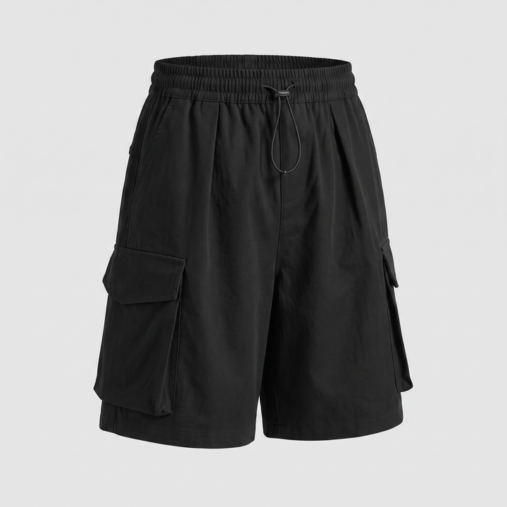 Women's relaxed fit cargo Bermuda shorts in a comfortable design for casual style.