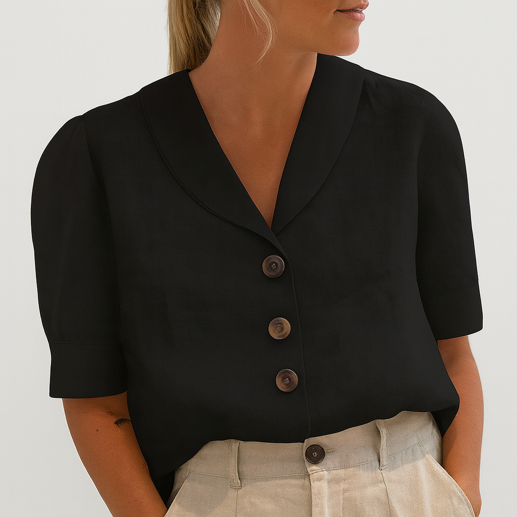 Comfortable short sleeve basic tee for women, ideal everyday staple with a relaxed fit.