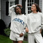 Grey Sweatshirt 2-Pack Navy & White Letters