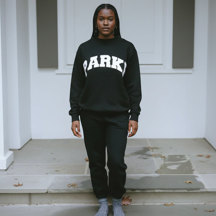 Women's casual fashion varsity hoodie, oversized for everyday comfort & style.