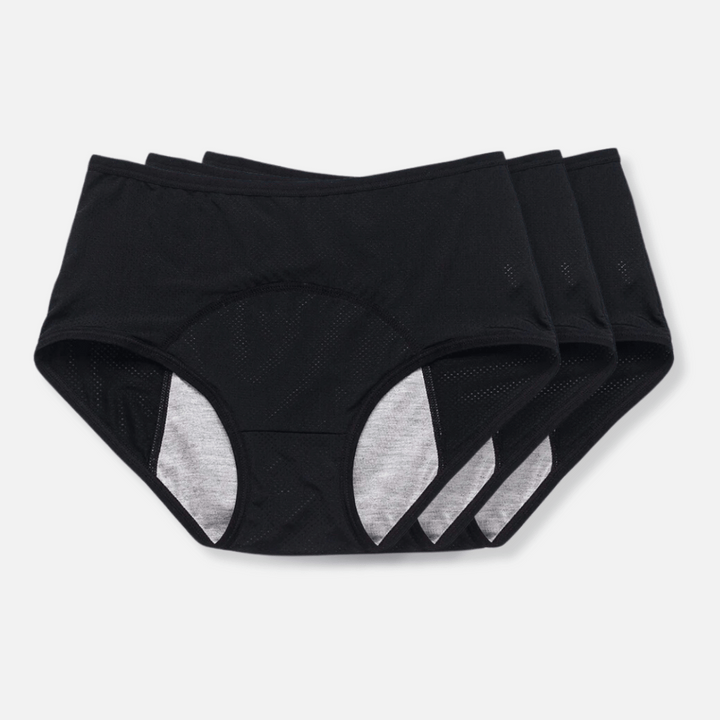 Full coverage women's reusable protective briefs, leak-resistant for secure and comfortable incontinence.