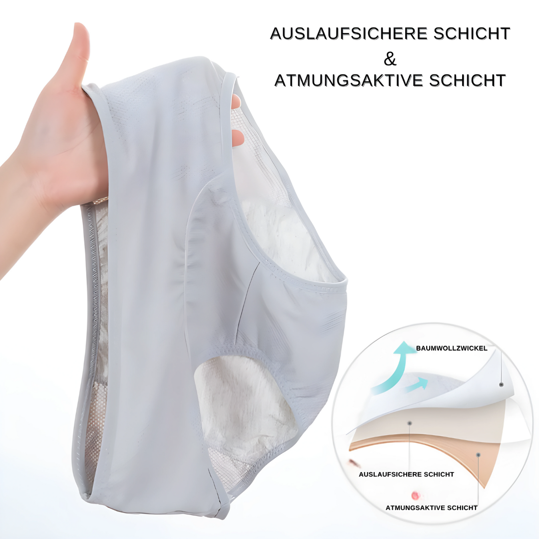 Gain confidence with women's reusable leak-resistant protective briefs, secure and comfortable incontinence wear.