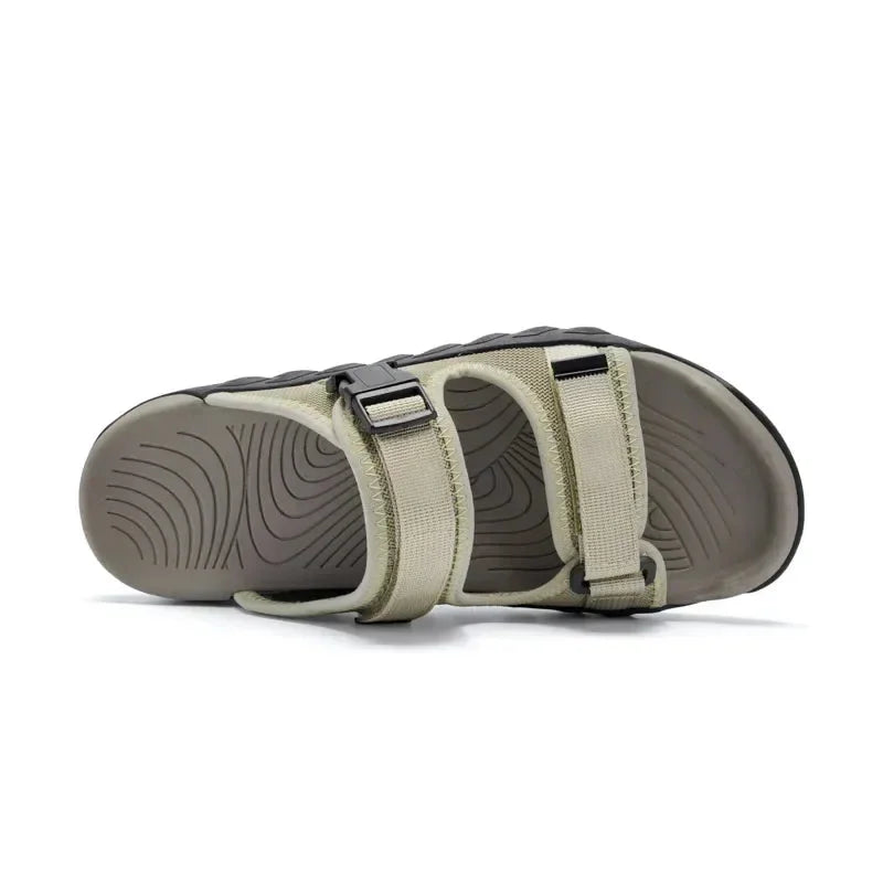 Women's outdoor summer sandals, adjustable buckle, grippy lug sole, perfect for active lifestyles.