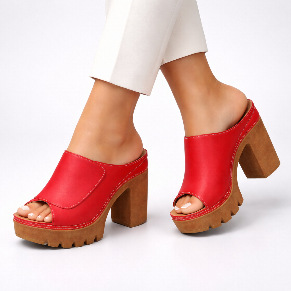 Fashionable women's Samantha classic platform heels, perfect elegant footwear for formal events.