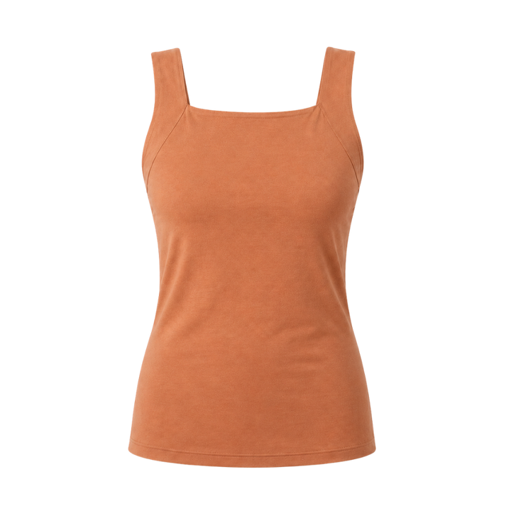 Seamless women's shaper tank for ultimate comfort, built-in bra & effortless body support.
