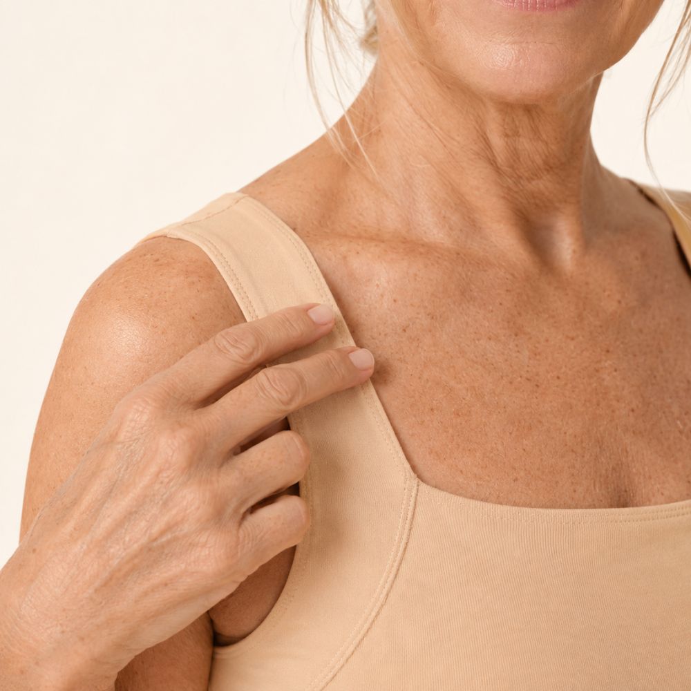 Wire-free women's seamless shaper tank with built-in bra, comfortable for all-day wear.