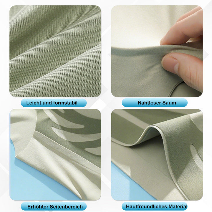 Women's wire-free seamless bra, natural lift, comfortable, and provides posture support.