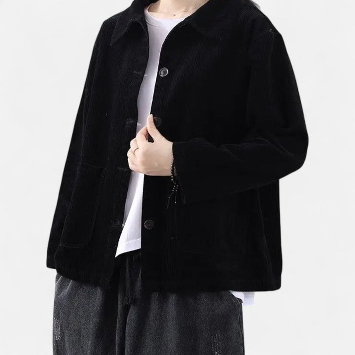 Explore versatile women's fashion with this elegant short casual jacket, ideal outerwear.