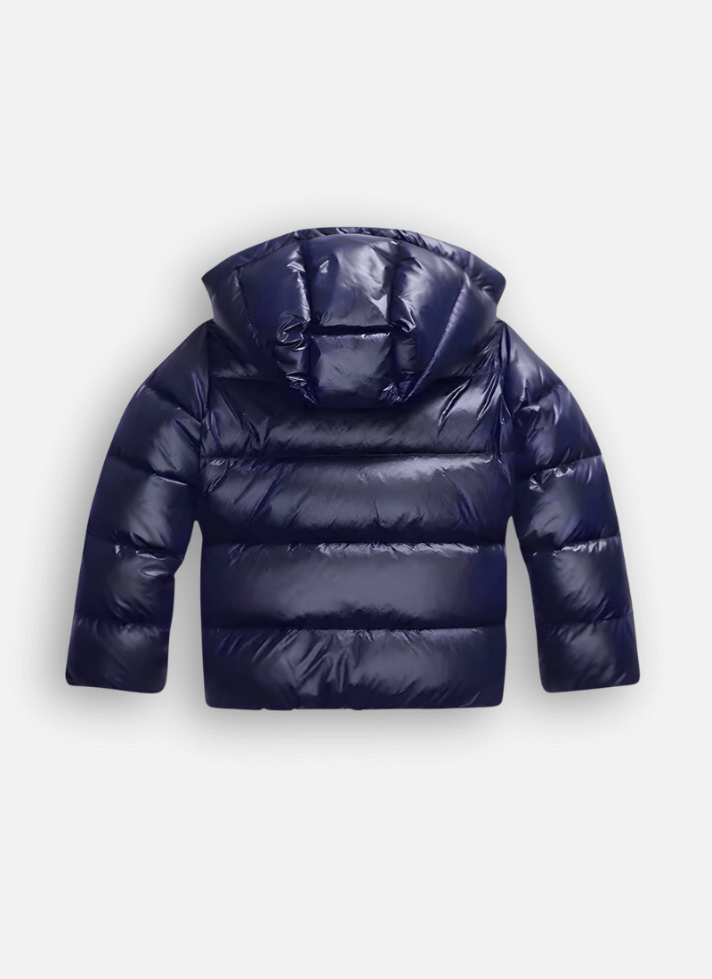 Modern women's slim-fit puffer jacket, designed for stylish warmth in winter & autumn. Trendy everyday outerwear.