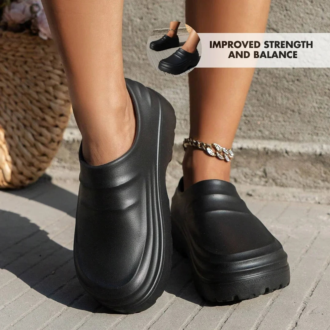Versatile women's slip-on sandals, offering cushioned comfort for summer, beach, pool, and casual wear.
